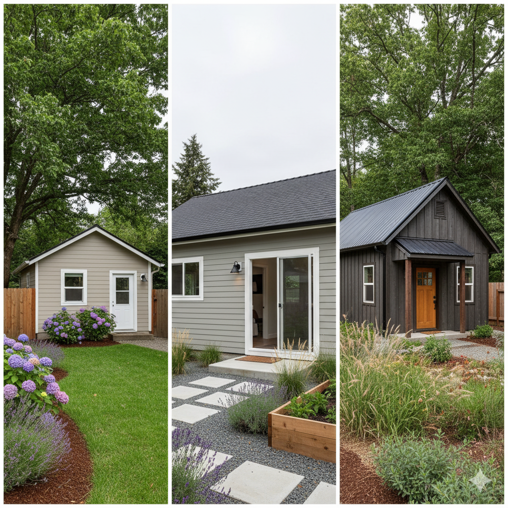 Clean, functional suburban ADU design